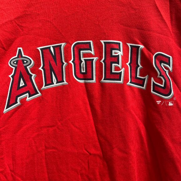 Fanatics Los Angeles Angels MLB Baseball NEW T Shirt Red Licensed XL - Picture 3 of 5